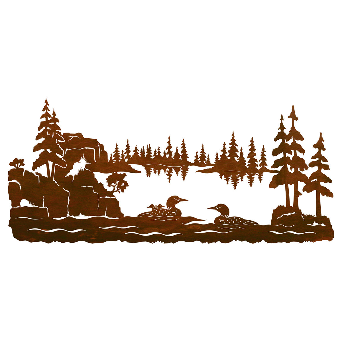 Loon Wall Art - 57 Inch