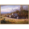 Hunting Dogs Framed Canvas
