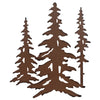 Ponderosa Triple Pine Wall Art