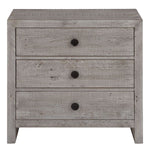 Northern Pine Three Drawer Nightstand