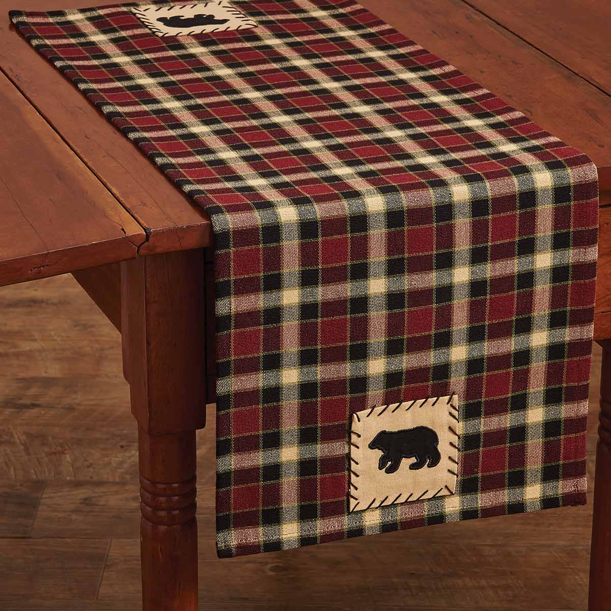 Concord Black Bear Table Runner