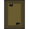 Bear Refuge Sage Rug - 8 x 11