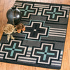 Bounty Turquoise Flint Rug - 8 Ft. Round
