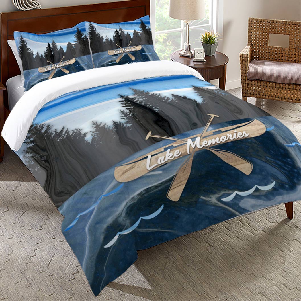 Canoe Memories Comforter - Queen