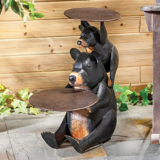 Whimsical Bears Metal Table - OVERSTOCK