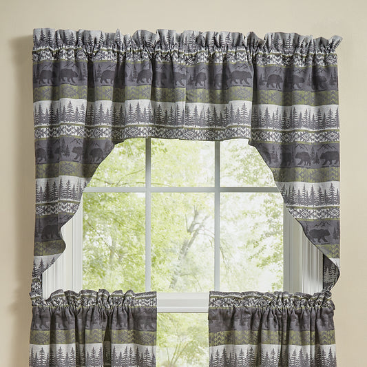 Bear Gulch Forest Swag Valance - SALE