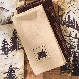 Mountainside Moose Napkin