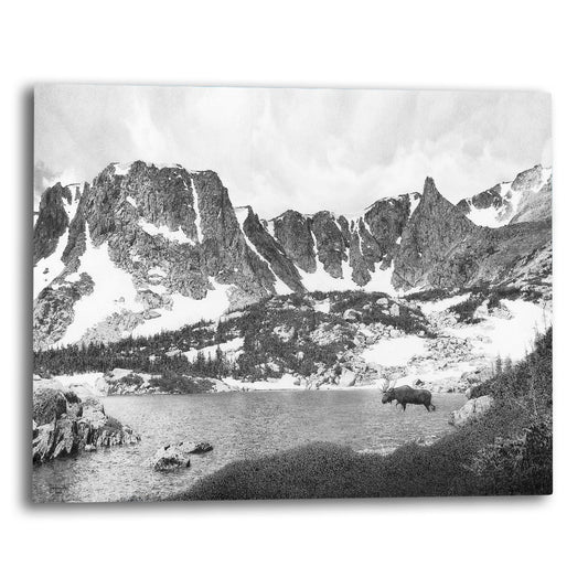 Moose Mountain Lake Canvas Wall Art