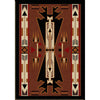 Horse Blanket Brown Rug - 3 x 4