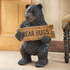 Black Bear Hugs Sculpture - Large - CLEARANCE