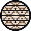 Mocha Canyon Rug - 8 Ft. Round