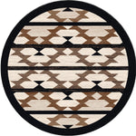 Mocha Canyon Rug - 8 Ft. Round