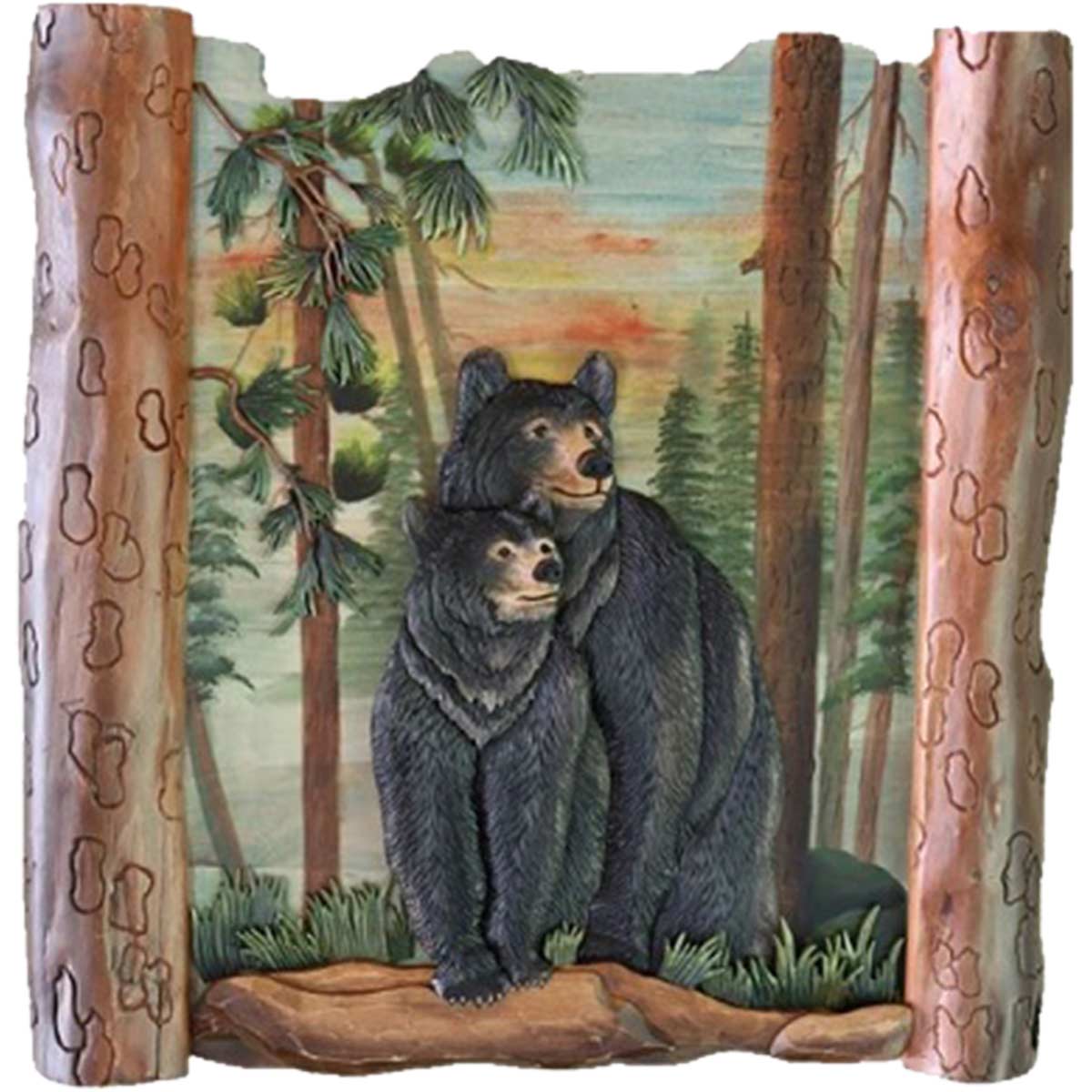 Bear Couple Wall Art - OUT OF STOCK UNTIL 06/23/2026