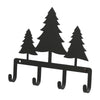 Wrought Iron Pine Trees Key Rack