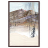 Deserted Mountain Village II Framed Canvas