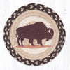Shaded Buffalo Trivets - Set of 3