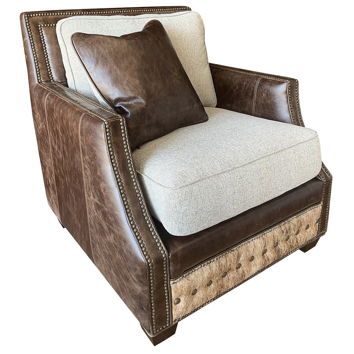 Butte Gray Club Chair