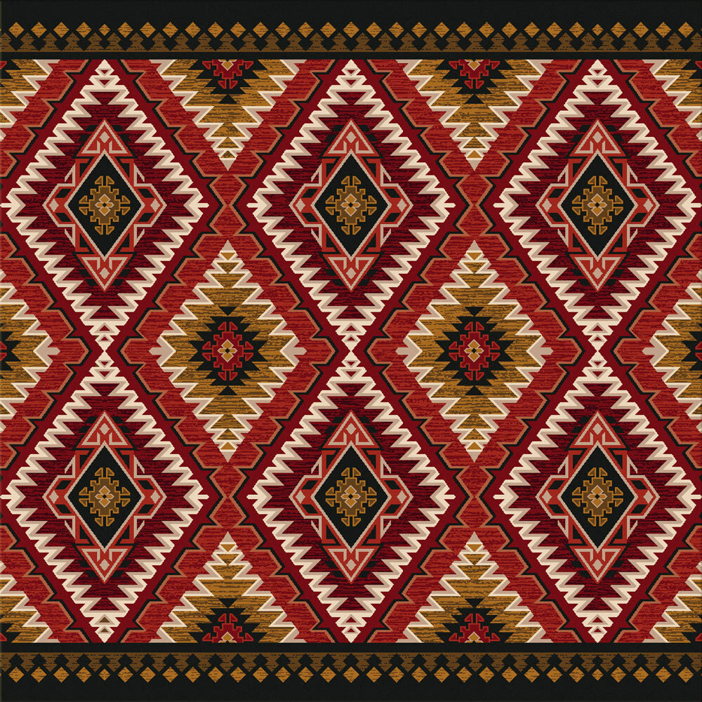 Traditions Rust Rug - 8 Ft. Square