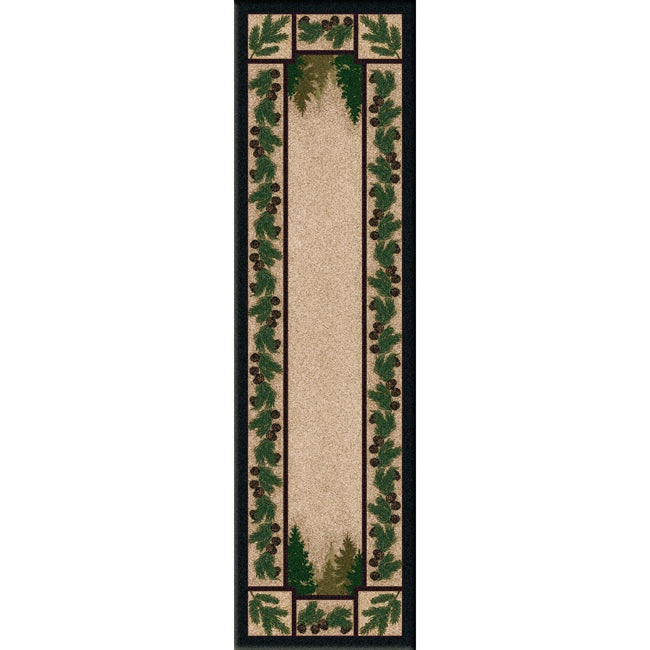 Pine Forest Rug - 2 x 8