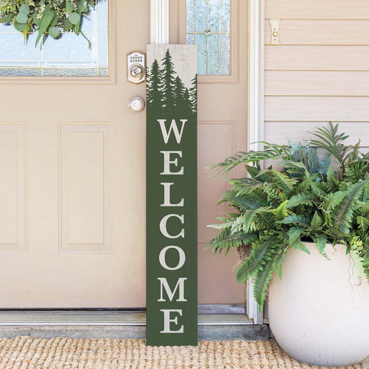 Evergreen Welcome Wall Art
