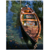 Tranquil Canoe Canvas Art