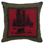 Wooded River Bear 5 Euro Sham