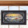 Sounds of Winter Stained Glass Art