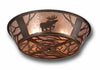 North Woods Moose Flush Mount Light