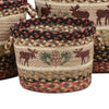 Moose & Pinecone Braided Utility Basket - Small - SALE