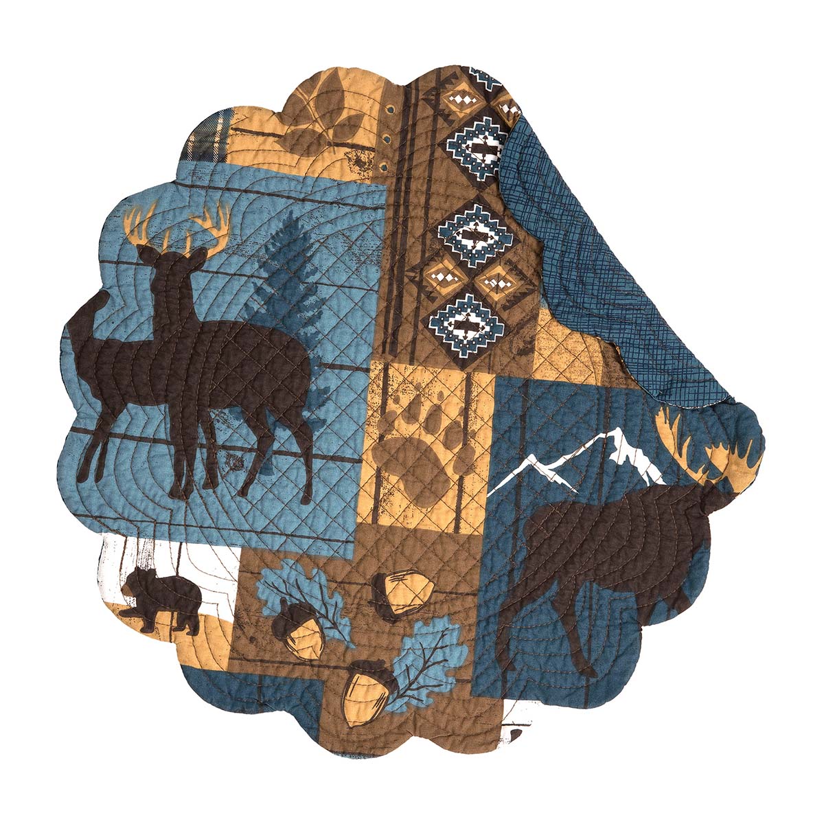 Wildlife Lakeside Trails Placemats - Set of 6