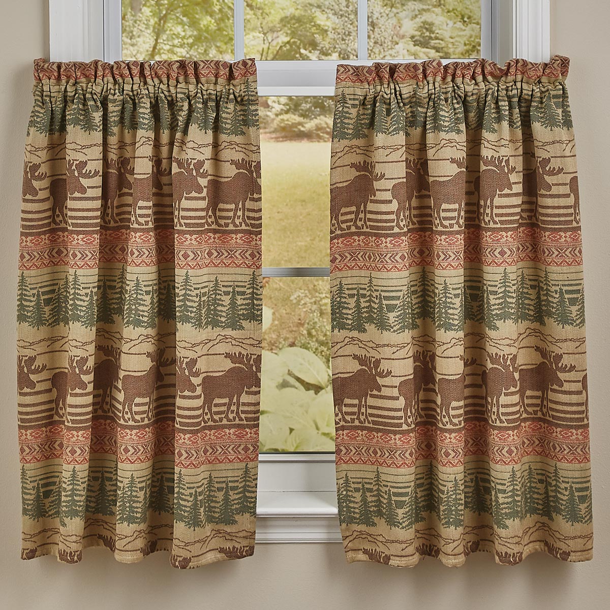 Moose Jacquard Tiers - 36"
