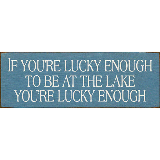Lakeside Luck Wall Art