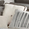 Silver Mountain Tufted Box Pillow