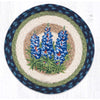 Blue Blooms Round Trivets - Set of 3