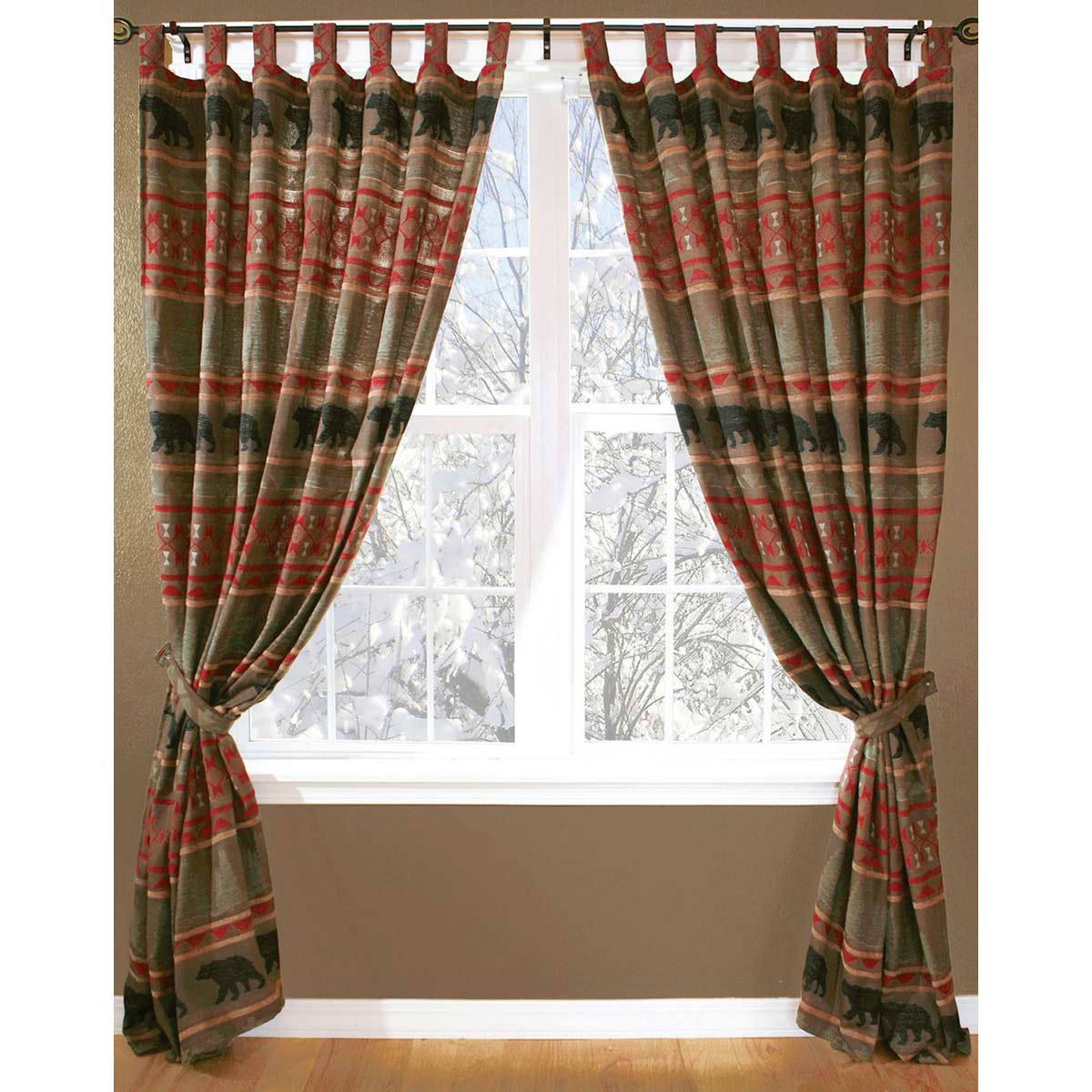Timberline Bears Drapes