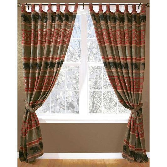 Timberline Bears Drapes