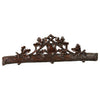 Crest and Oak Leaf Pediment