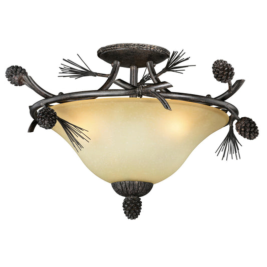 Ponderosa Semi-Flush Mount