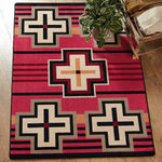 Bounty Red Southwestern Rug - 5 x 8