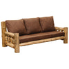 Cedar Log 7 Foot Sofa