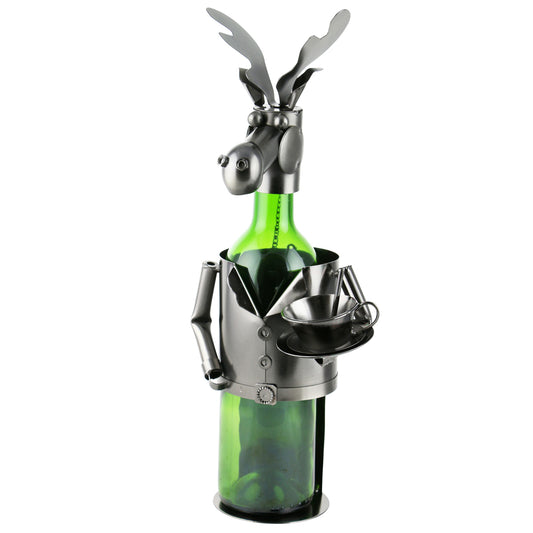Moose Cooking Wine Bottle Holder