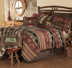 Rocky Ridge Moose & Bear Bed Set - Queen
