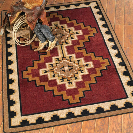 Council Fire Southwestern Rug - 3 x 4 - OVERSTOCK