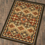 Buffalo Lodge Rug - 4 x 5