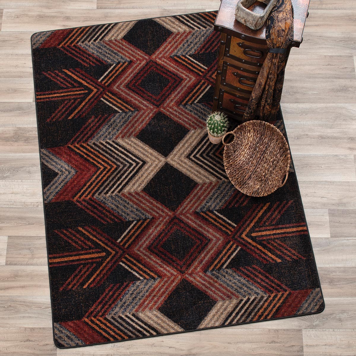 Aztec Arrows Rug - 11 x 13