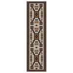 Canyon Shadow Saddle Rug - 2 x 8