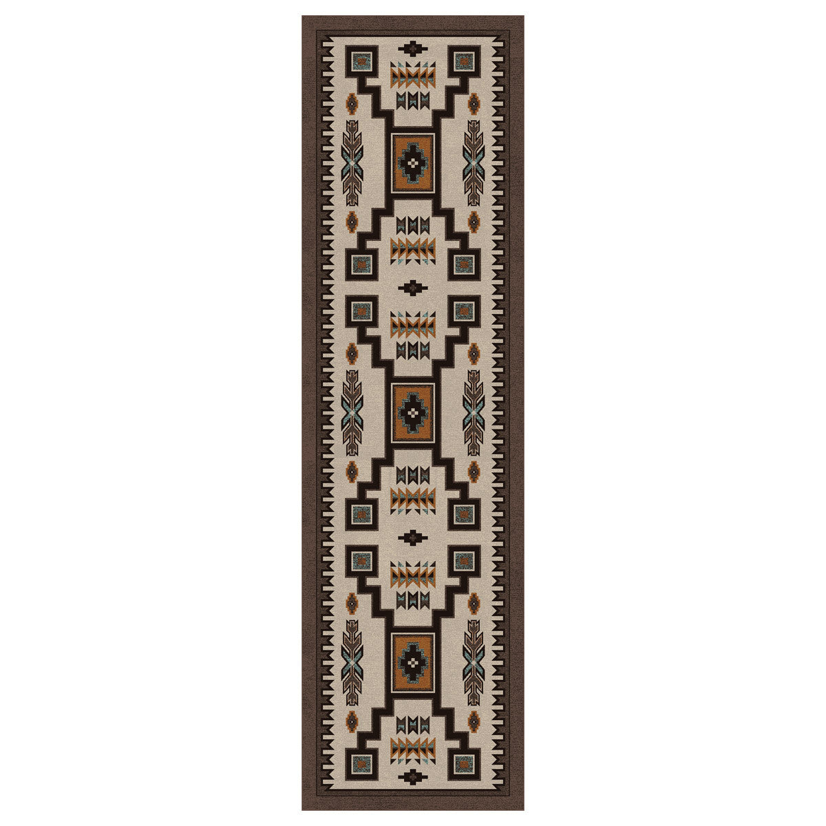 Canyon Shadow Saddle Rug - 2 x 8