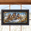 Pheasant Pair Stained Glass Art