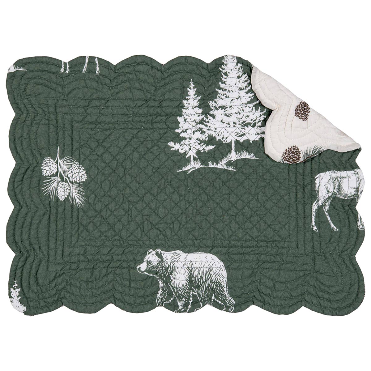 Pine Woods Wilderness Placemats - Set of 6