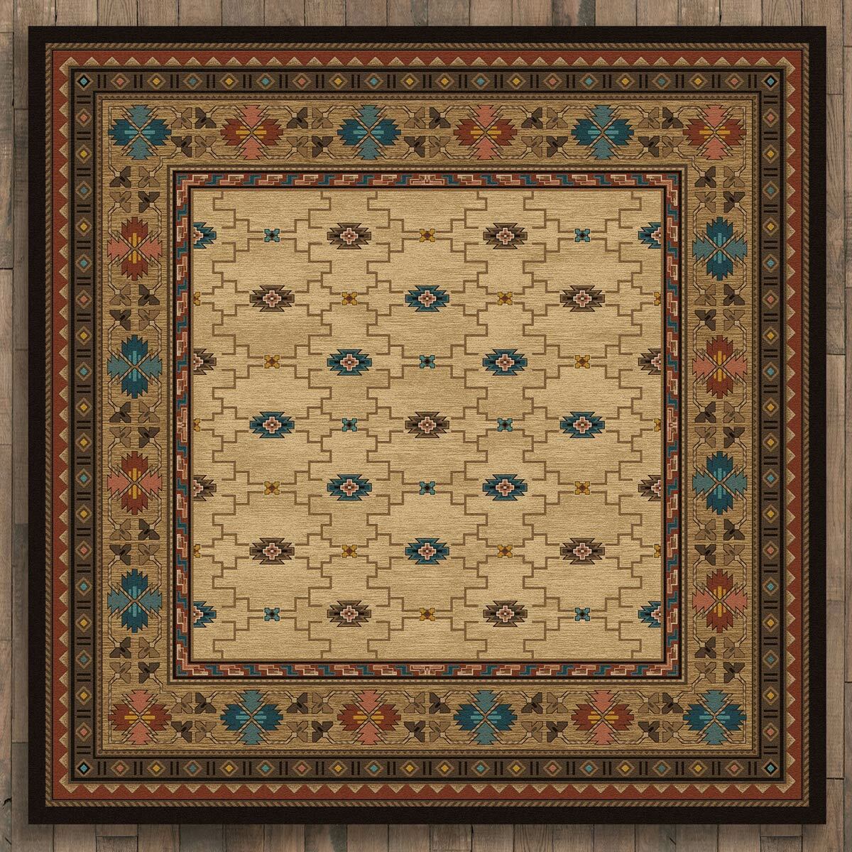 Rustic Elegance Rug - 8 Ft. Square